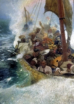 Repin, Ilya Yefimovich - Zaporozhian Cossacks on the Black Sea