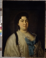 Caravaque, Louis - Portrait of Empress Catherine I. (1684-1727) in a Peignoir