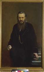Kramskoi, Ivan Nikolayevich - Portrait of the publisher and journalist Aleksey Suvorin (1834-1912)