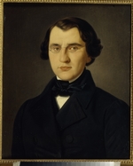 Lami, Vincenzo - Portrait of the author Ivan Sergeyevich Turgenev (1818-1883)