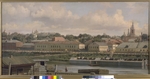 Nevrev, Nikolai Vasilyevich - Gonchary. View of the Goncharnaya Embankment from the Moskva River