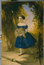 Neff, Timofei Andreyevich - Princess Maria Maximilianovna of Leuchtenberg (1841-1914) as Child