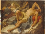 Pittoni, Giovan Battista - Death of King Candaules