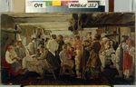 Ryabushkin, Andrei Petrovich - Peasant Wedding in the Tambov Region