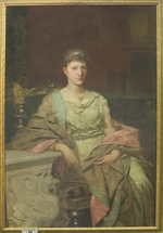 Siemiradzki, Henryk - Portrait of Countess Tyszkiewicz