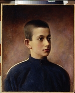 Tyurin, Ivan Alexeevich - Portrait of Grand Duke Konstantin Nikolayevich of Russia (1827-1892)