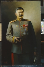 Yakovlev, Vasili Nikolayevich - Joseph Stalin in the uniform of Generalissimus of the Soviet Union
