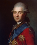 Anonymous - Portrait of Semyon Zorich (1745-1799), the Catherine the Great's Favourite