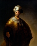 Rembrandt van Rhijn - Man in an oriental dress