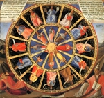 Angelico, Fra Giovanni, da Fiesole - Ezekiel's Vision of the Mystic Wheel (from Armadio degli Argenti)