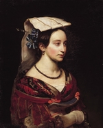 Kiprensky, Orest Adamovich - Portrait of Alexandra Smirnova-Rosset (1809-1882)