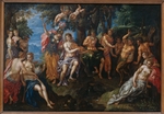 Clerck, Hendrick, de - The contest between Apollo and Pan