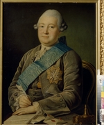 Christineck, Carl Ludwig Johann - Portrait of Adam Vasilyevich Olsufyev (1721-1784)