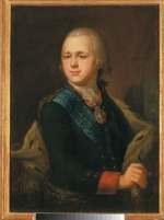 Lampi, Johann-Baptist von, the Elder - Portrait of Grand Duke Alexander Pavlovich of Russia