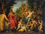 Balen, Hendrik I, van - Bacchus and Diana