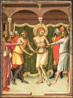 Luca di Tommè - The Flagellation of Christ