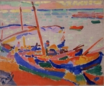 Derain, Andrè - Fishing Boats, Collioure