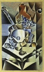 Gris, Juan - Still Life with Flowers (Guitar and Flowers)