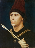 Weyden, Rogier, van der - Portrait of Antoine, bastard of Burgundy