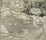 Homann, Johann Baptist - Map of Petersburg (Saint Petersburg master plan)