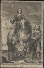 Lombart, Pierre - Oliver Cromwell (1599-1658) on horseback