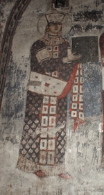 Anonymous - Queen Tamar of Georgia (Fresco in a cave church)