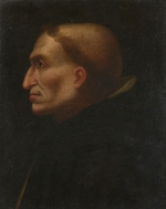 Italian master - Portrait of Girolamo Savonarola