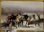 Sverchkov, Nikolai Yegorovich - The Hunter at Rest