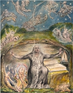 Blake, William - Milton, Old Age (from John Milton's L'Allegro and Il Penseroso)