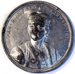 Gass, Johann Balthasar - Grand Prince Viacheslav I Vladimirovich of Kiev (from the Historical Medal Series)