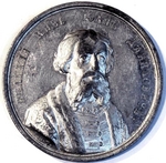 Gass, Johann Balthasar - Prince Ivan I Kalita (from the Historical Medal Series)