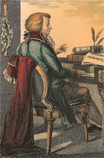Sasso, Giovanni Antonio - Mozart, Composing