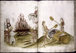 Anonymous - John Hus is burnt at the stake July 6, 1415 and his ashes are cast into the Rhine (from: Ulrich Richental Chronicle of the Coun