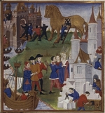 Coëtivy Master - Illustration for the Epic The Aeneid by Virgil