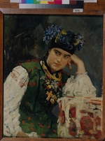 Serov, Valentin Alexandrovich - Portrait of Sofia Dragomirov