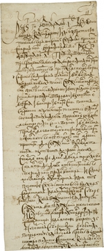 Historical Document - Letter of the Solovetsky monks refusing the new service books (June 8, 1658)
