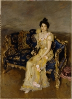 Serov, Valentin Alexandrovich - Portrait of Sofia Botkina