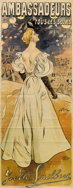 Bac, Ferdinand - Yvette Guilbert. Ambassadeurs tous les soirs (Poster)