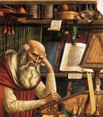 Ghirlandaio, Domenico - Saint Jerome in his Study (Detail)