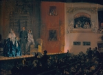 Menzel, Adolph Friedrich, von - Théâtre du Gymnase in Paris
