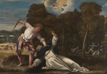 Bernardino da Asola - The Death of Saint Peter Martyr