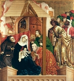 Multscher, Hans - The Adoration of the Magi. The Wings of the Wurzach Altar