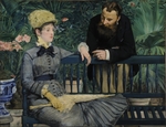 Manet, Édouard - In the Winter Garden