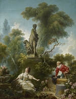 Fragonard, Jean Honoré - The Progress of Love: The Meeting