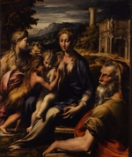 Parmigianino - Madonna and Child with Saint (Madonna di San Zaccaria)
