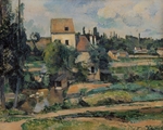 Cézanne, Paul - Mill on the Couleuvre at Pontoise