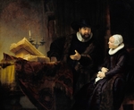 Rembrandt van Rhijn - The Mennonite Preacher Anslo and his Wife