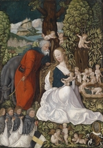 Master of the Danube School - The Rest on the Flight into Egypt