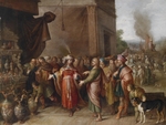 Francken, Frans, the Younger - Croesus showing Solon his Treasures