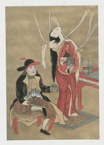 Anonymous - Dutch physician anatomizing a japanese woman